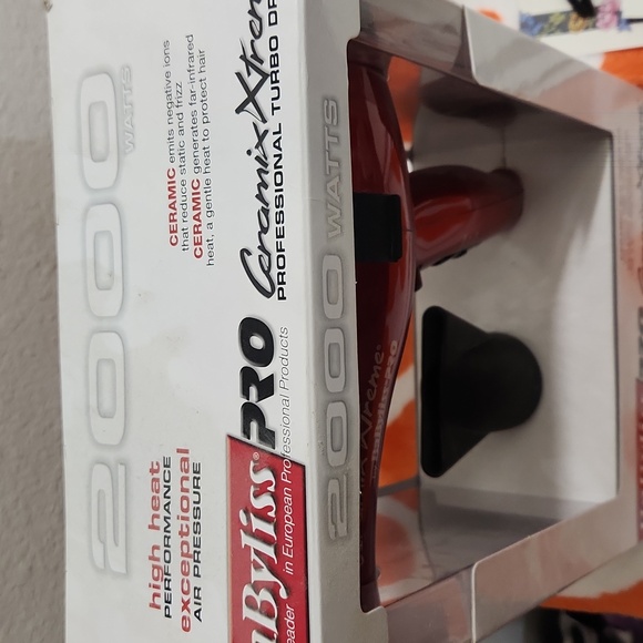 BABYLISS PRO CERAMIX XTREME TURBO 2000W HAIR BLOW DRYER - Picture 2 of 3